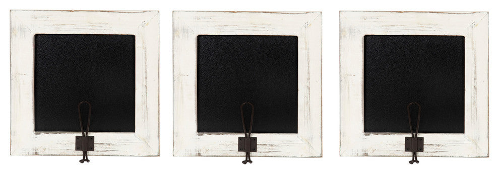 Jeran Wall Mounted Wood Chalkboards 3 Piece Set