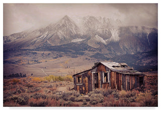Lance Kuehne 'Mountain Cabin' Canvas Art, 32"x22"