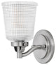Hinkley Bennett Bath Single Light Vanity, Polished Antique Nickel