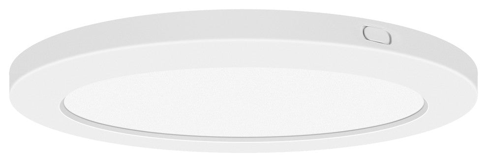 Access Lighting Modplus Round 12" LED Flush, White/Acrylic - 20838LEDD-WH-ACR