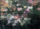 Maria Oakey Dewing Garden in May Premium Canvas Print