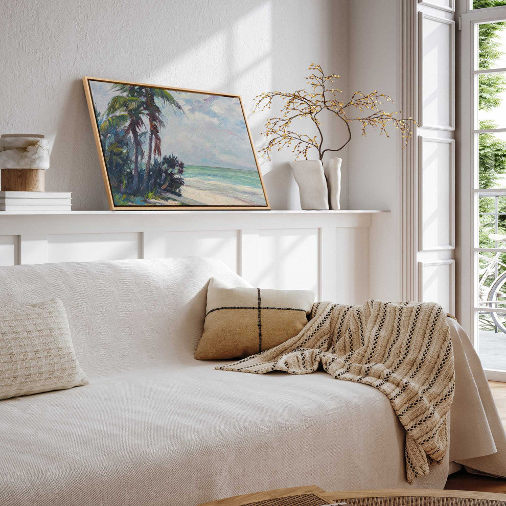 "Naples' Sandy Playground" - A Seaside Serenity Piece