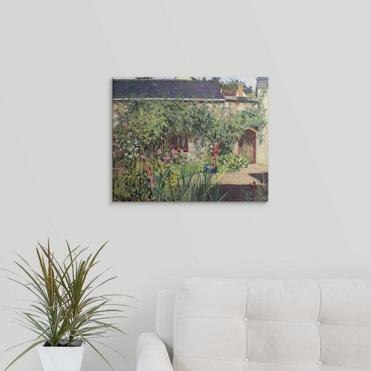 "Summer Garden, 2009" Canvas Art, 20"x16"x1.25"