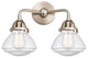 Innovations 288-2W-SN-G324 2-Light Bath Vanity Light, Brushed Satin Nickel