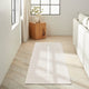 Calvin Klein CK024 Irradiant 2' x 6' Ivory Modern Indoor Rug