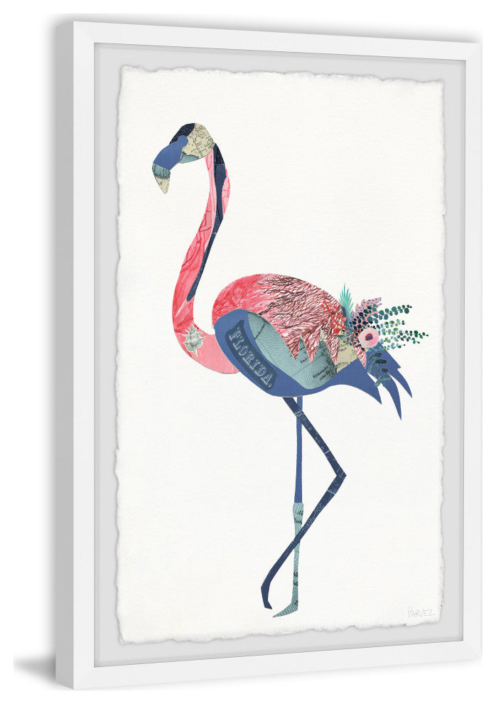 "Find the Beauty" Framed Painting Print, 8x12