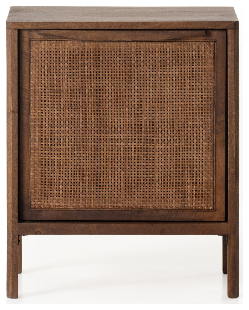 Sydney Left Nightstand-Brown Wash