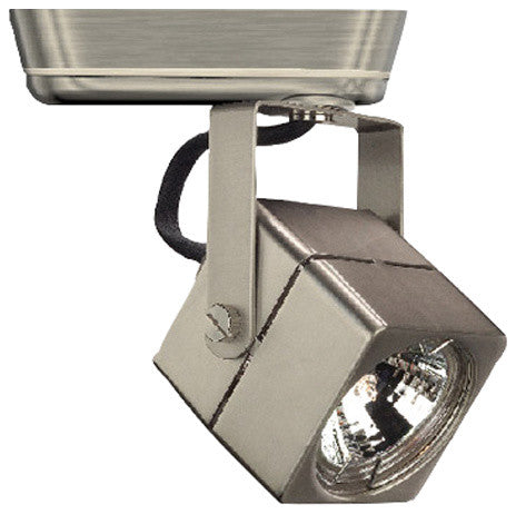 WAC Lighting HT-802 Low Voltage Track Fixture, 50W, Brushed Nickel, L Track