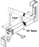 Replacement Hardware packs for Patio Door Security Bar Locks, 2Pack