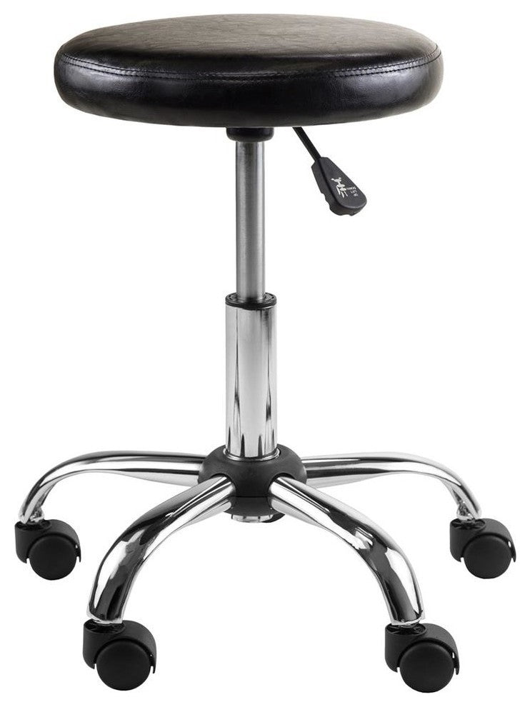 Clark Round Cushion Swivel Stool with adjustable height