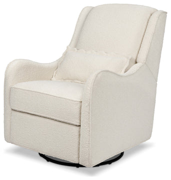 Devon Recliner and Swivel Glider, Ivory Boucle