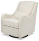 Devon Recliner and Swivel Glider, Ivory Boucle