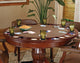 Tournament Captains Chair With Casters, Brown