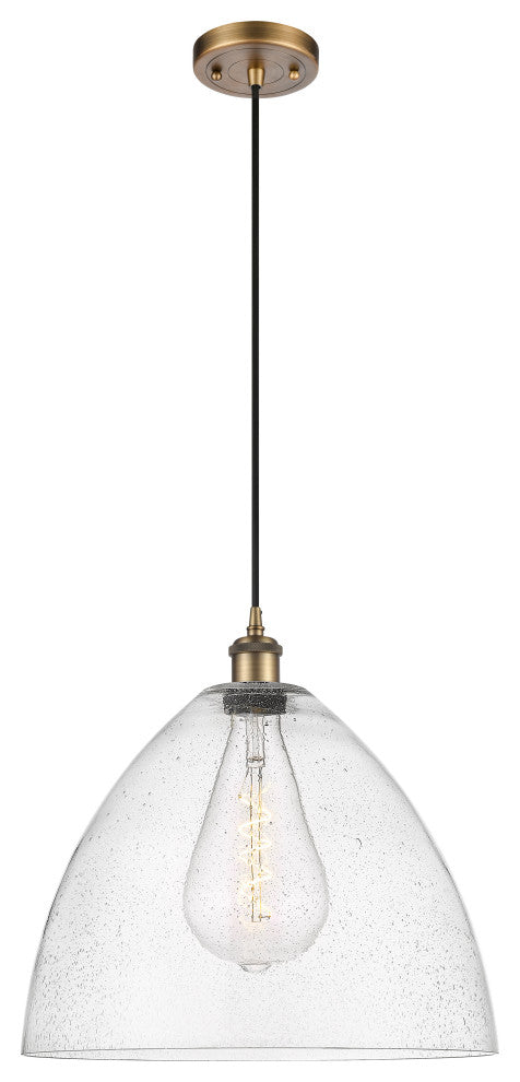 Innovations 516-1P-BB-GBD-164-LED 1-Light Pendant, Brushed Brass