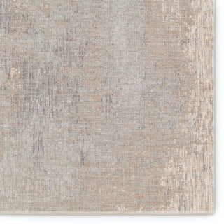 Kosta Abstract Taupe/ Silver Area Rug 8'X10'