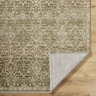 Galey Alix x Livabliss Myrtle Avenue GAMY-2305 Area Rug, Olive, 5'3" x 7'7"