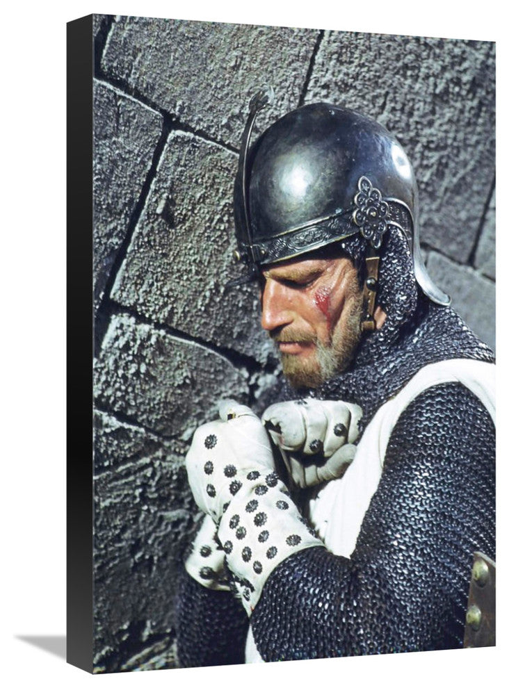 "Charlton Heston - El Cid" Canvas by Hollywood Photo Archive, 14x22"