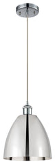 Ballston Dome Mini Pendant, Polished Chrome, LED