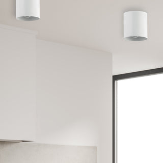 Flush Mount Ceiling Light Theron Integrated LED, Matte White