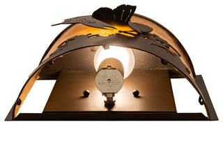 11 Wide Leaping Bass Wall Sconce