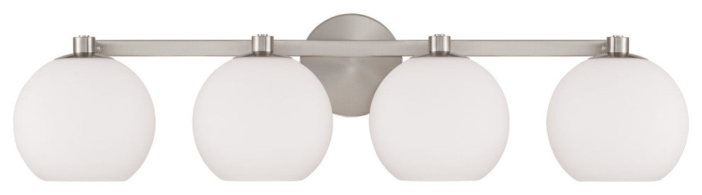 Capital Lighting 152141-548 Ansley 4 Light 31"W Vanity Light - Matte Black