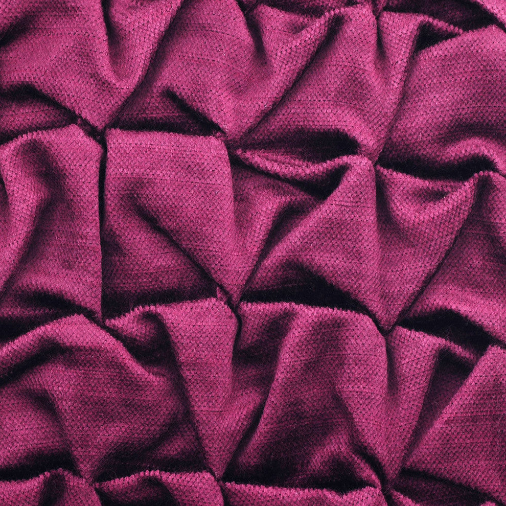 Purple Throw Pillow Covers 16"x16" Velvet, Plum Knots