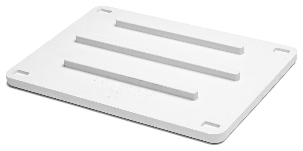 Shower Seat Foam Cushion, Waterproof and Slip-Resistant, Easy to Clean, White