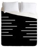 Kelly Haines Geometric Stripes Duvet Cover Set, Twin XL