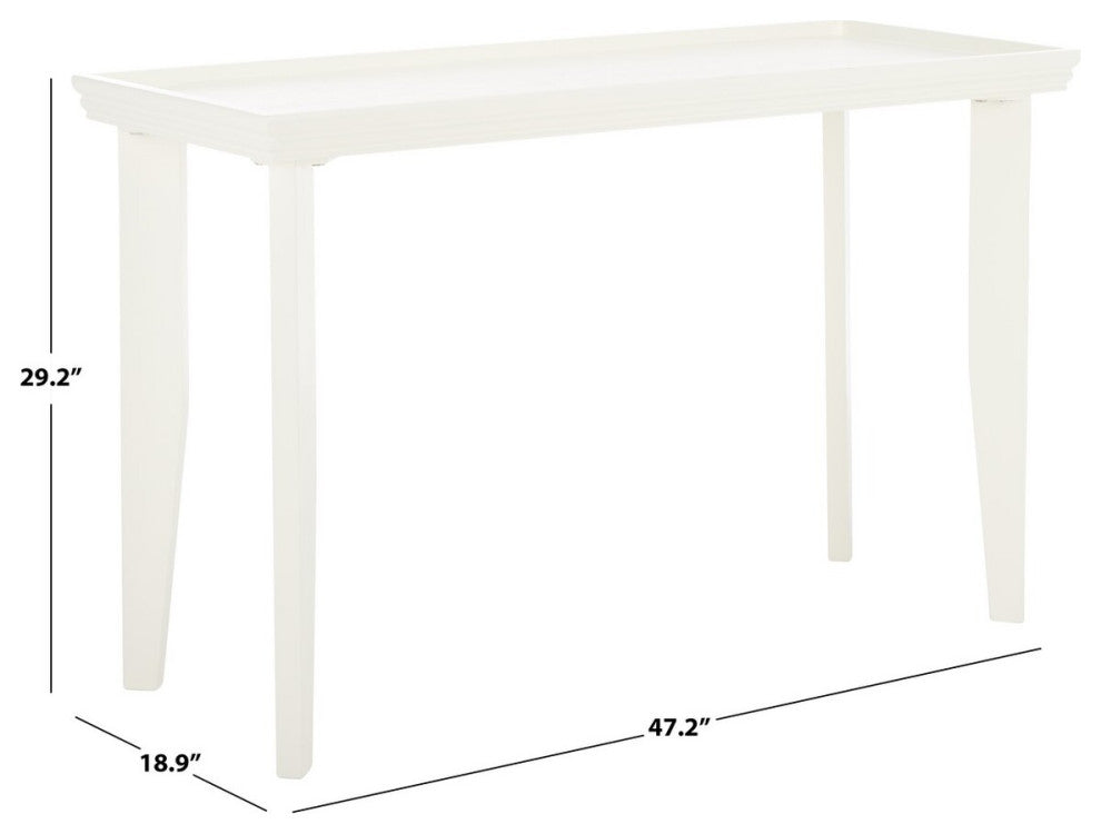 Safavieh Naios Console Table, Ivory