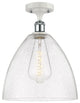 Innovations 516-1C-WPC-GBD-124-LED 1 Light Semi-Flush Mount