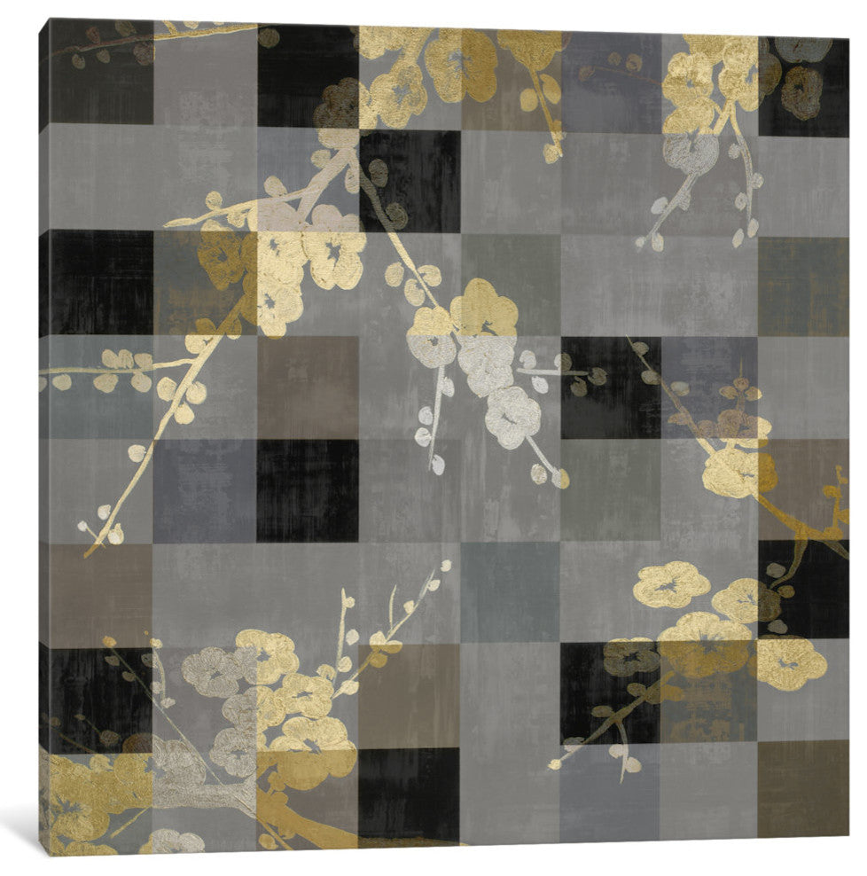 "Blossoms Reflections I" by Erin Lange, Canvas Print, 26"x26"