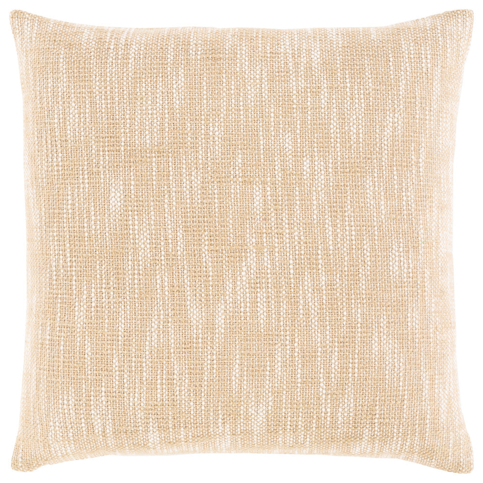 Surya Suri USR-007 22"x22" Pillow Cover, Cream/Tan