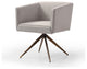 Modrest Riaglow Contemporary Light Grey Fabric Dining Chair