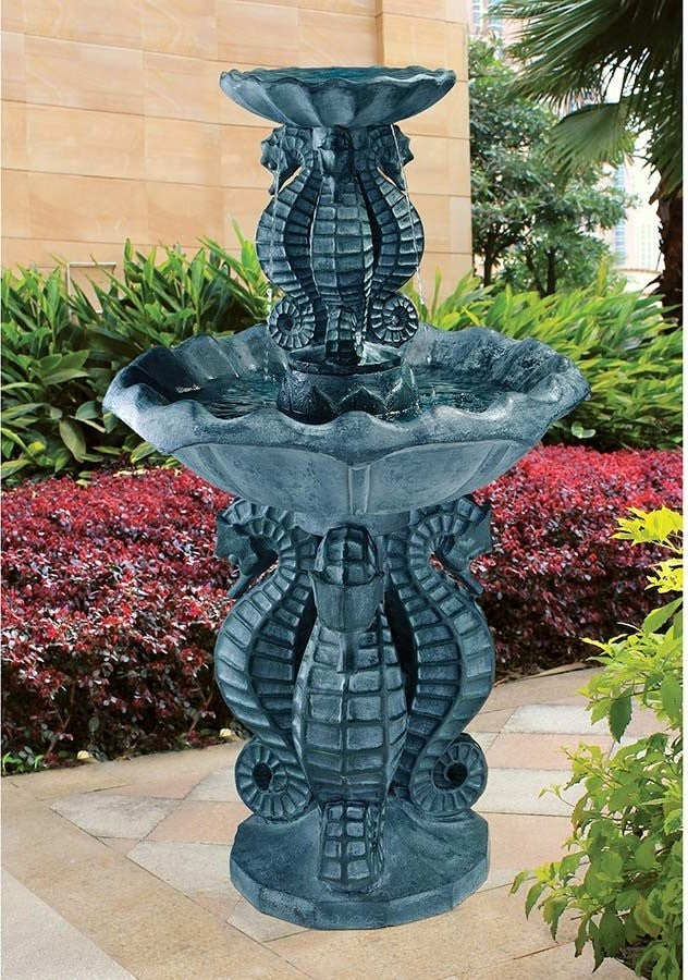 Spirit of the Ocean Seahorse Fountain