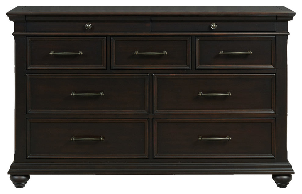 Picket House Brooks 9 Drawer Dresser, Black