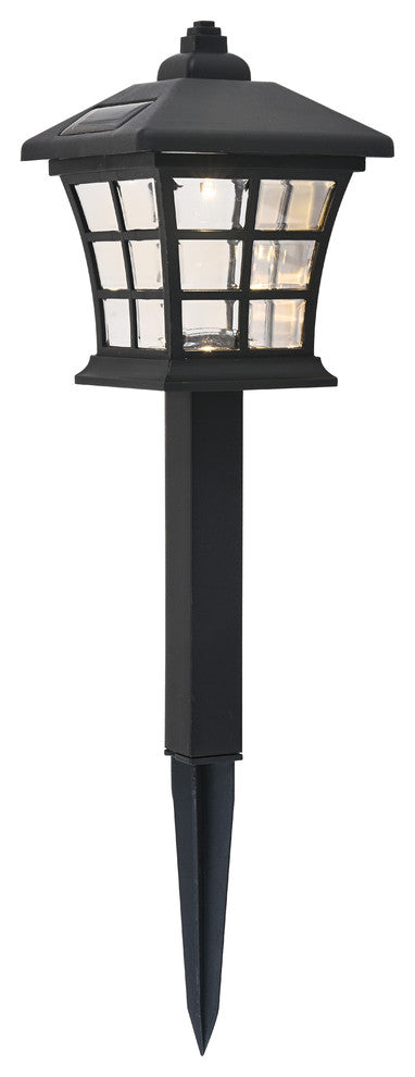 Black Finish 3000K Led Outdoor Path Light Pack Of 6