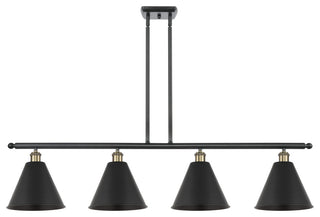 Ballston Cone Island Light, Black Antique Brass, Matte Black