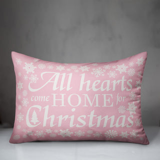 All hearts home 14"x20" Throw Pillow Cover