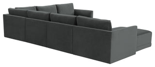 Willow Charcoal Modular Large Chaise Sectional