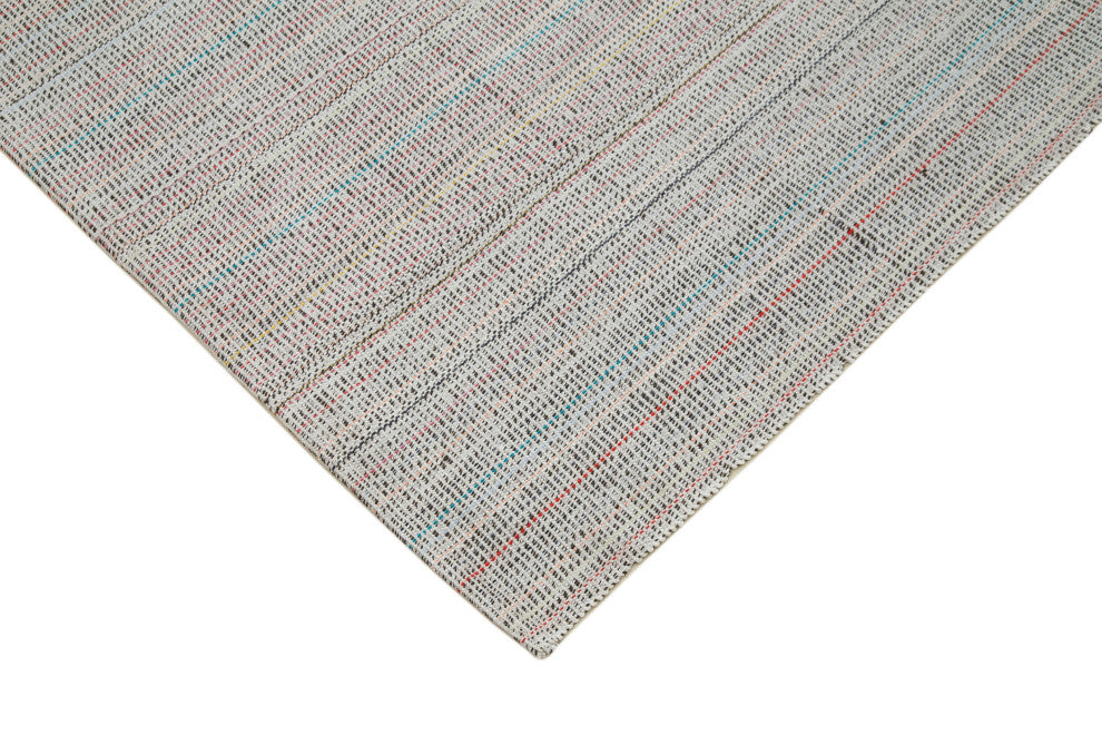 Rug N Carpet - Handmade Turkish 10' 0'' x 13' 3'' Decorative Wool Kilim Rug