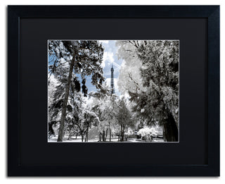 Philippe Hugonnard 'Another Look at Paris II' , Black Frame, Black Mat, 20x16
