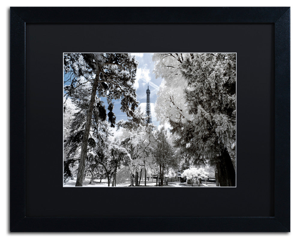 Philippe Hugonnard 'Another Look at Paris II' , Black Frame, Black Mat, 20x16