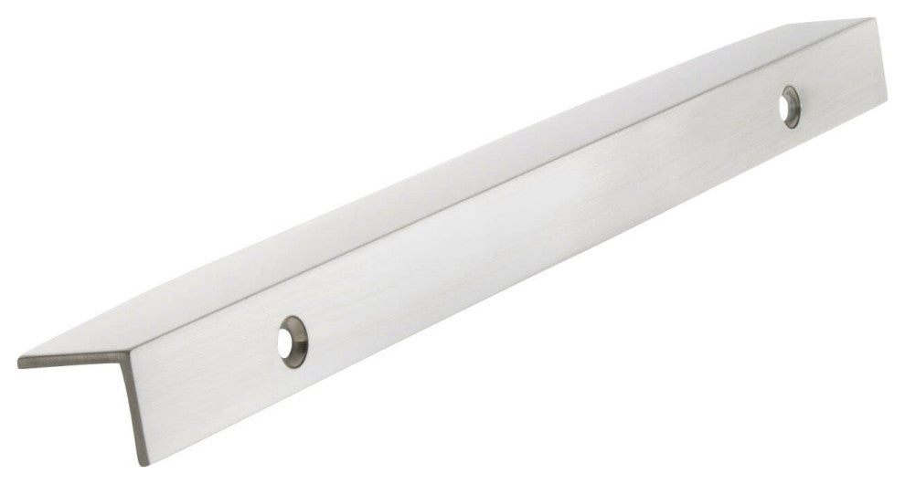 Amerock Aloft Cabinet Edge Pull, Satin Nickel, 6-9/16" Center-to-Center