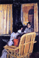 William Merritt Chase Reflection, 18"x27" Wall Decal