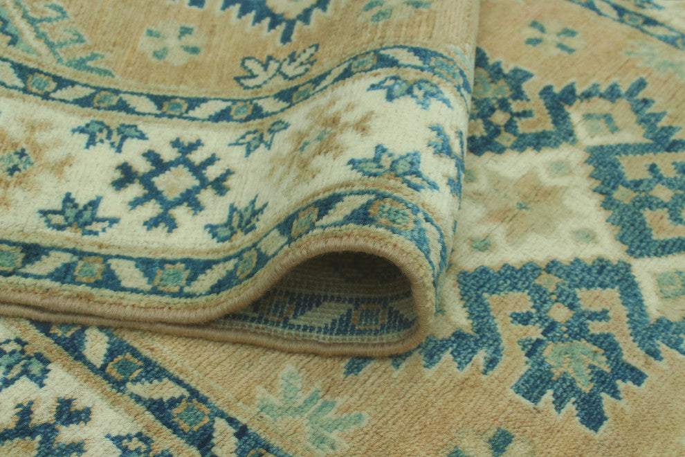 Kazak Karla Rust/Ivory Runner, 2'8 x 9'9