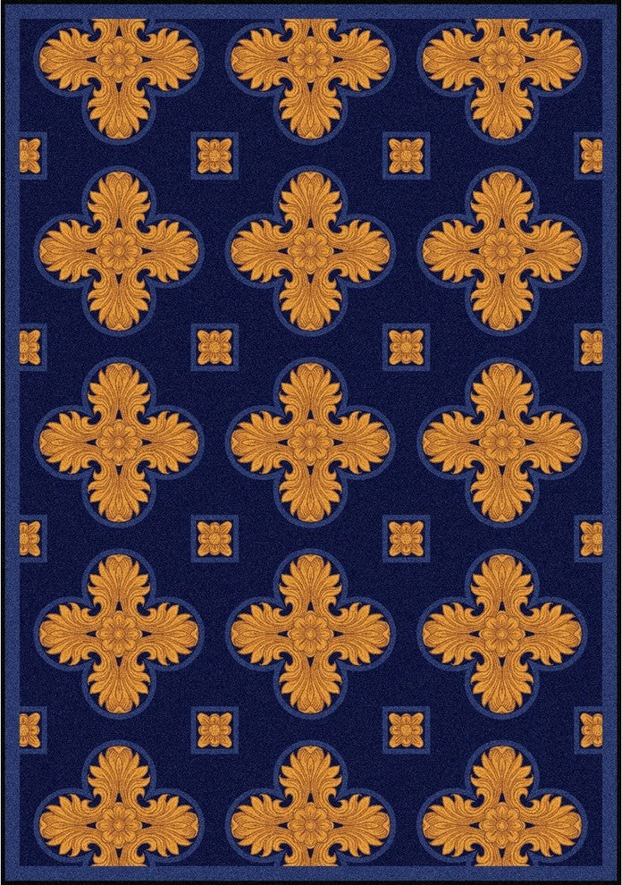 Any Day Matinee Rug, Tivoli, Navy, 5'4"x7'8"
