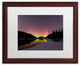 Michael Blanchette 'Electric Dance' Art, Wood Frame, White Mat, 20x16