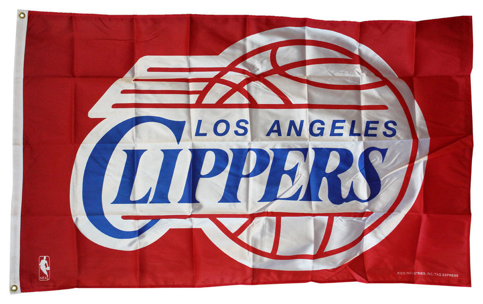 Los Angeles Clippers, 3'x5' NBA Polyester Flag