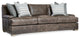 Bernhardt Burnham Leather Sofa