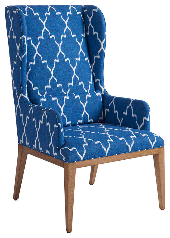 Seacliff Upholstered Host Wing Chair